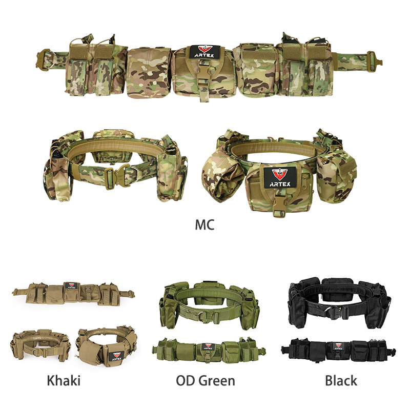Edc Concealed Carry Belt - Artex Taktischer Gürtel Kampf-Law-Enforcement Molle Airsoft