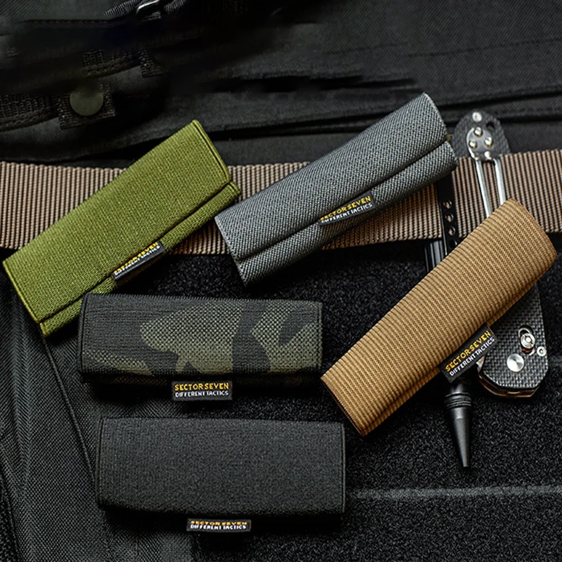 Edc Carry Flashlight - 2 Stück Gürtelhülle mit elastischem Band,