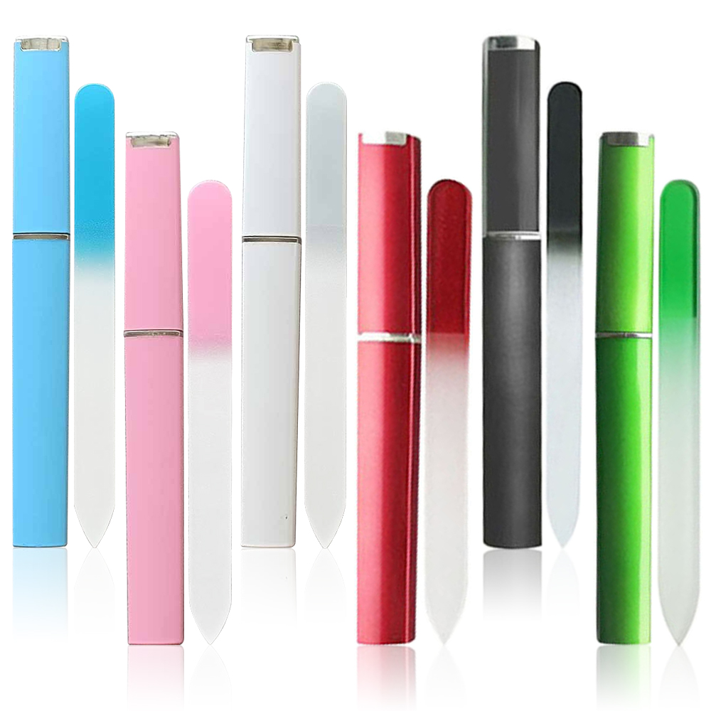 Nail File Titanium - 1PC Kristall Glas Nagel Datei für