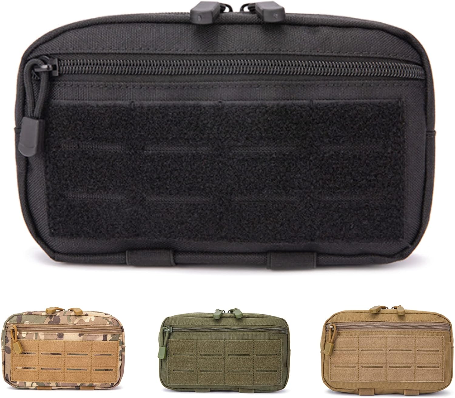 Edc Concealed Carry Belt - 1000D Nylon Lasergeschnittene Molle Admin-Tasche, kompakte,