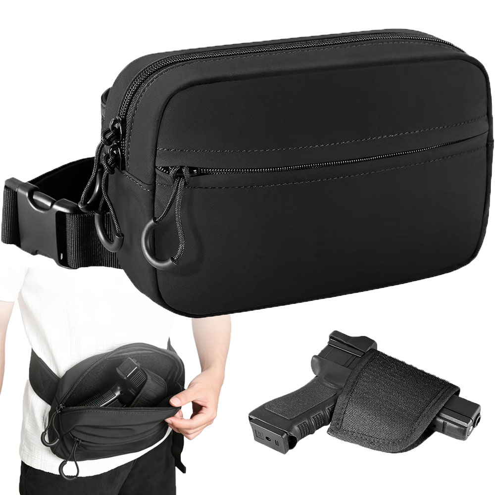Edc Concealed Carry Fanny Pack - Waffentasche Verdeckte Tragetasche Taktische Bauchtasche mit
