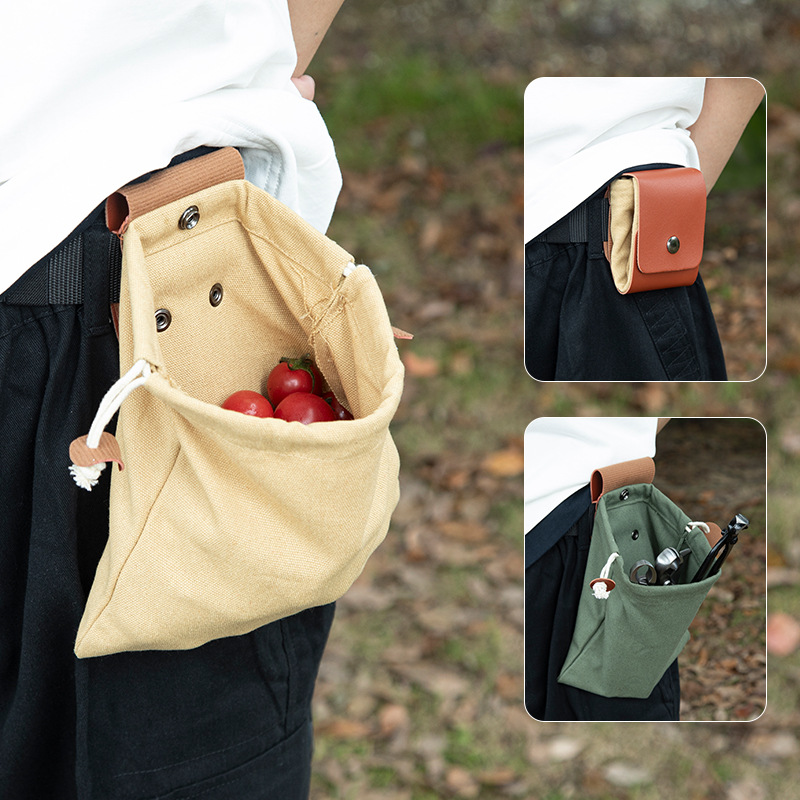 Edc Everyday Carry Bag - EDC Taschenorganizer, faltbare Canvas-Tasche, Gürteltasche, minimalistische