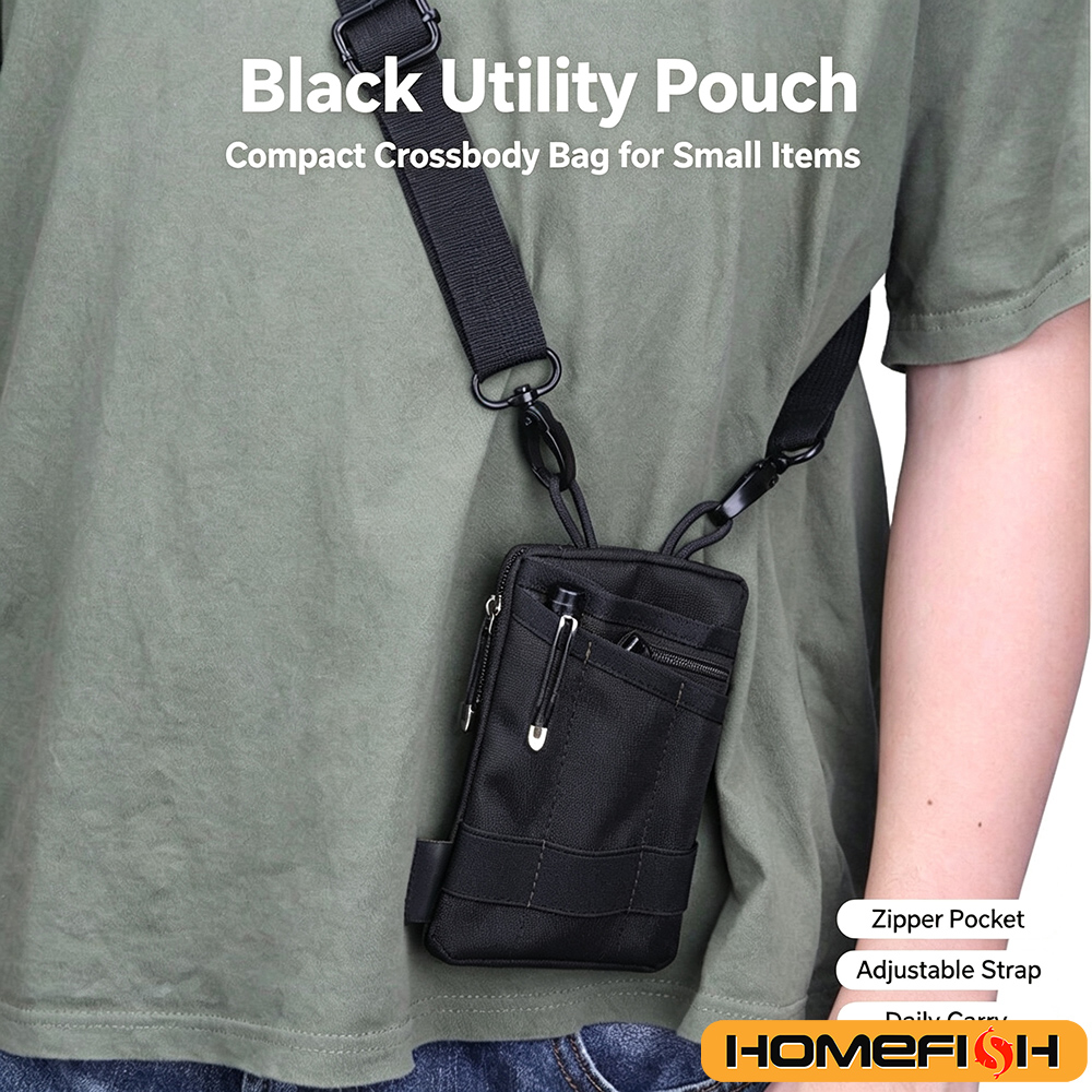 Edc Everyday Carry Bag - EDC-Organizer-Tasche mit DIY-Patch-Bereich Multitool-Geldbörse für den