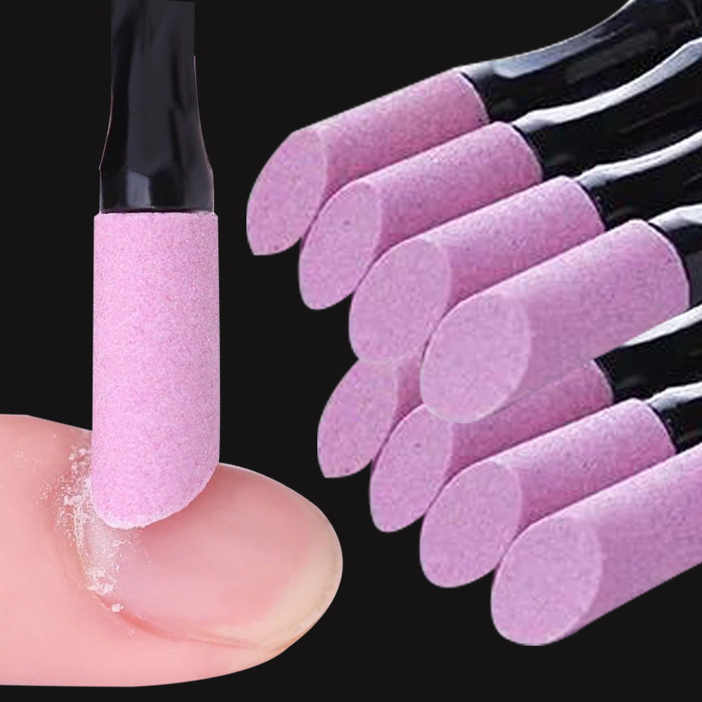 Nail File Titanium - Nagelfeile, Nagelhautstein, Nagel-Schleifstäbchen, Nagelkunst-Stift, Nagelhautentferner, Trimmer,