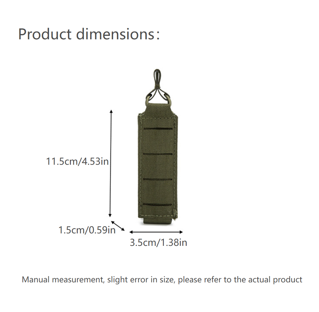 9-mm-Magazintasche aus Nylon – – Edc Carry Flashlight Bewertung und Preis
