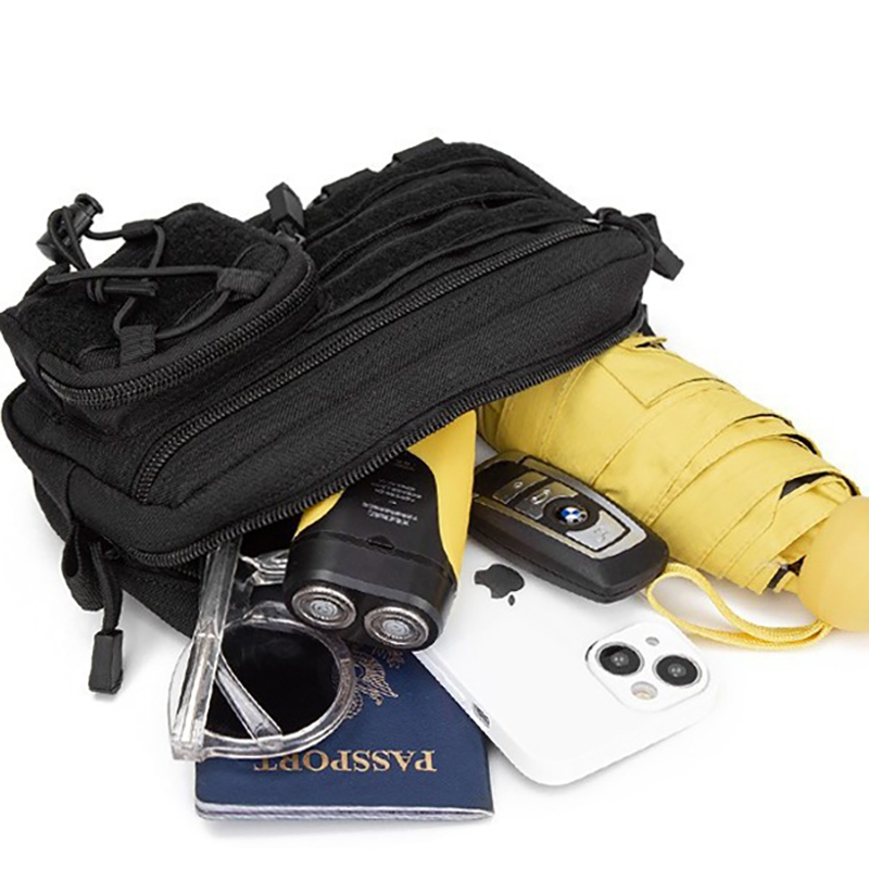 Taktische Molle horizontale Ad – Edc Carry Belt Pouch Bewertung und Preis