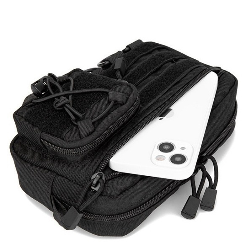Taktische Molle horizontale Ad – Edc Carry Belt Pouch Bewertung und Preis