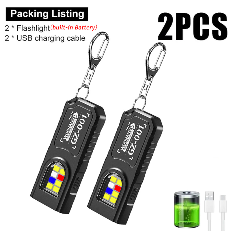Multifunktionale Schlüsselanhä – Keychain Flashlight Bewertung und Preis