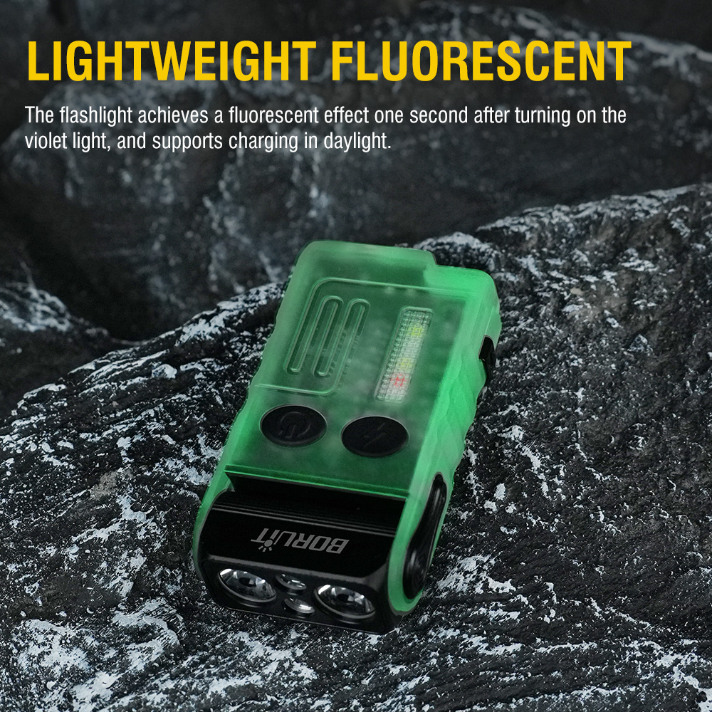 BORUiT V20 Fluoreszenz-Buzzer  – Keychain Flashlight Bewertung und Preis