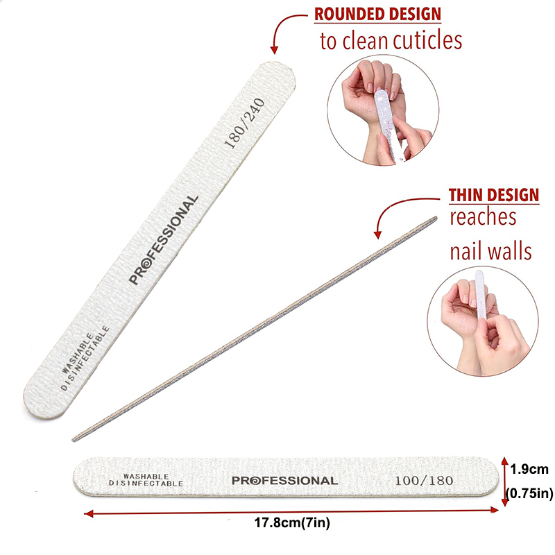 Holz Nagelfeile Professionelle – Nail File Titanium Bewertung und Preis