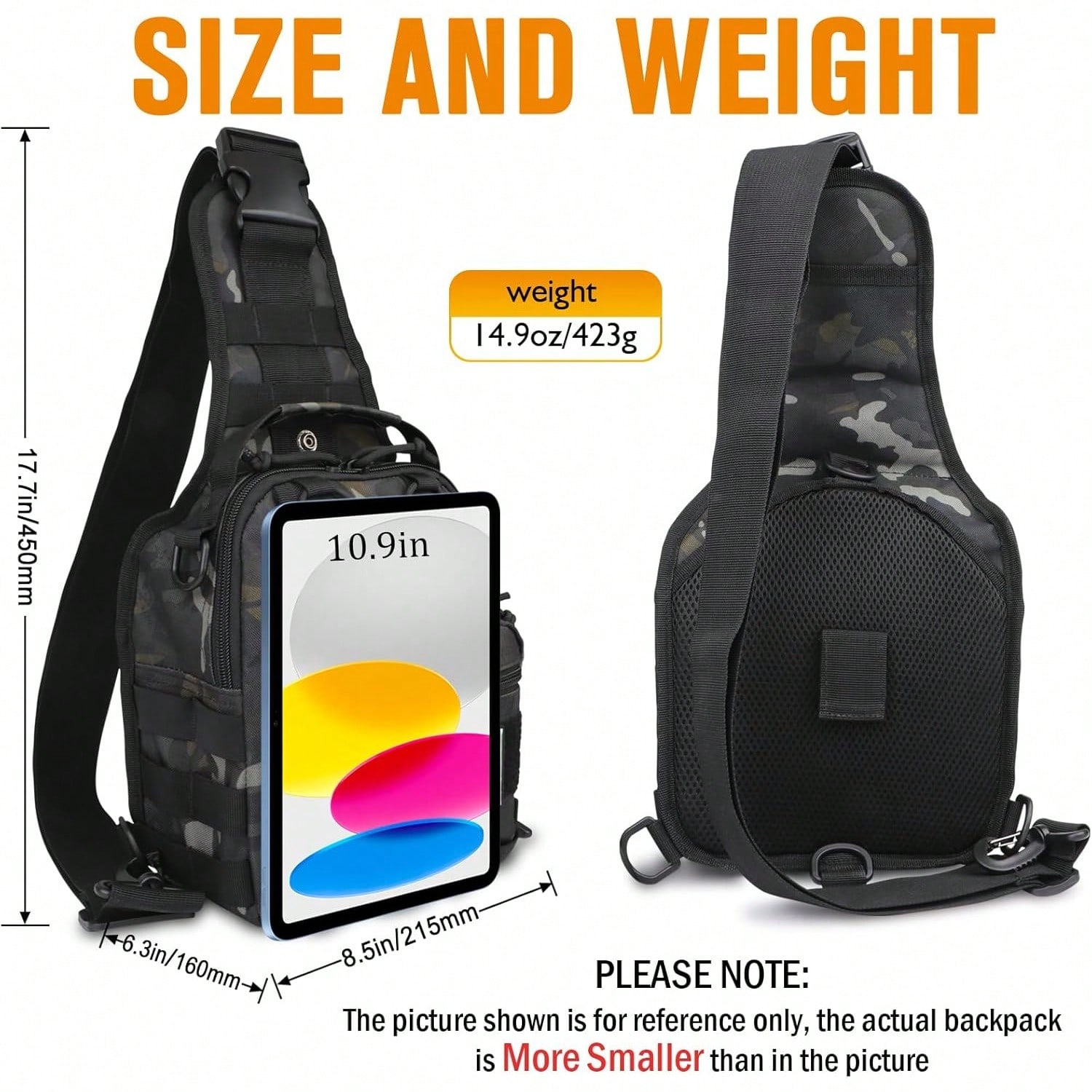 Kleiner Angelrucksack, wasserd – Edc Carry Backpack Bewertung und Preis