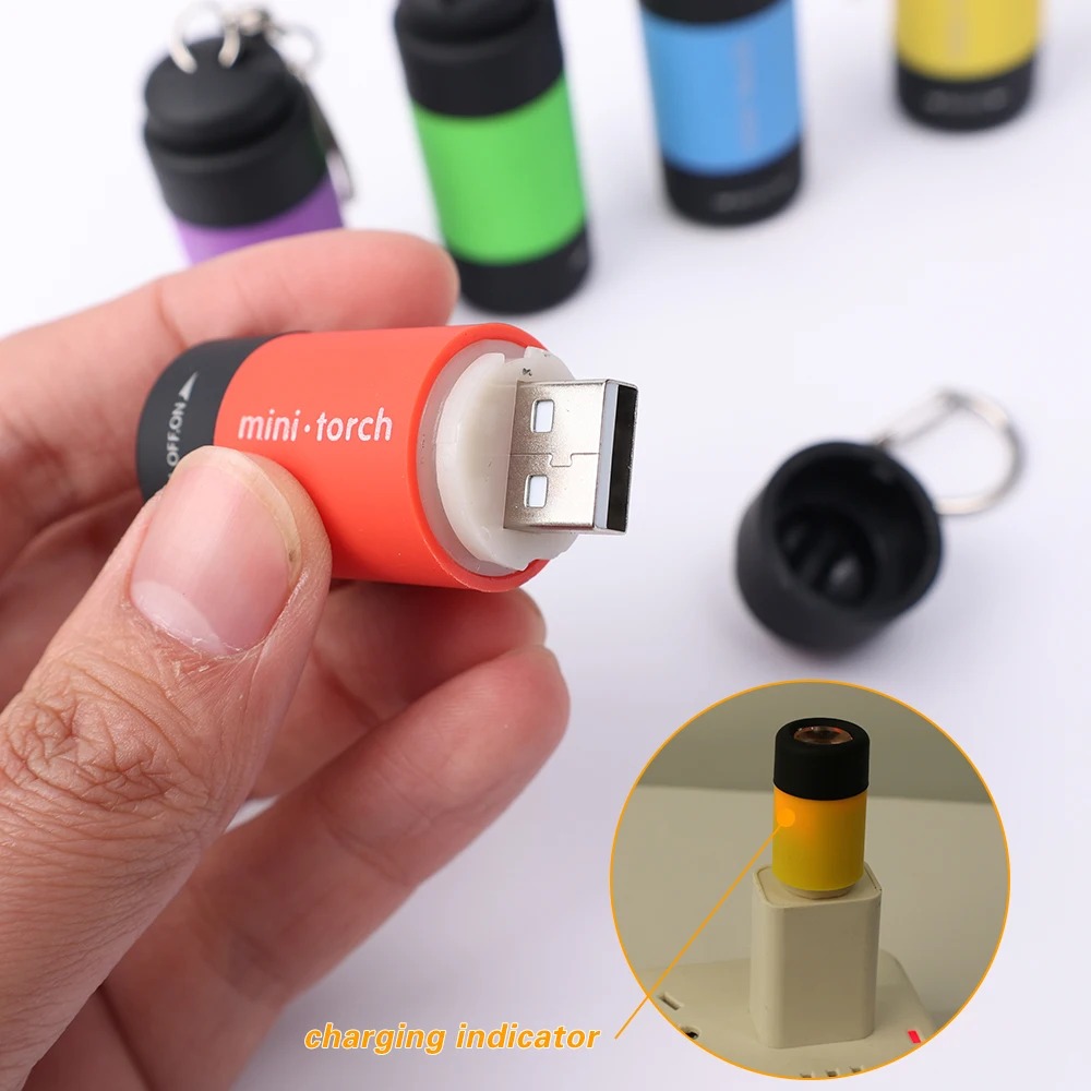 USB wiederaufladbare Mini-Tasc – Keychain Flashlight Bewertung und Preis