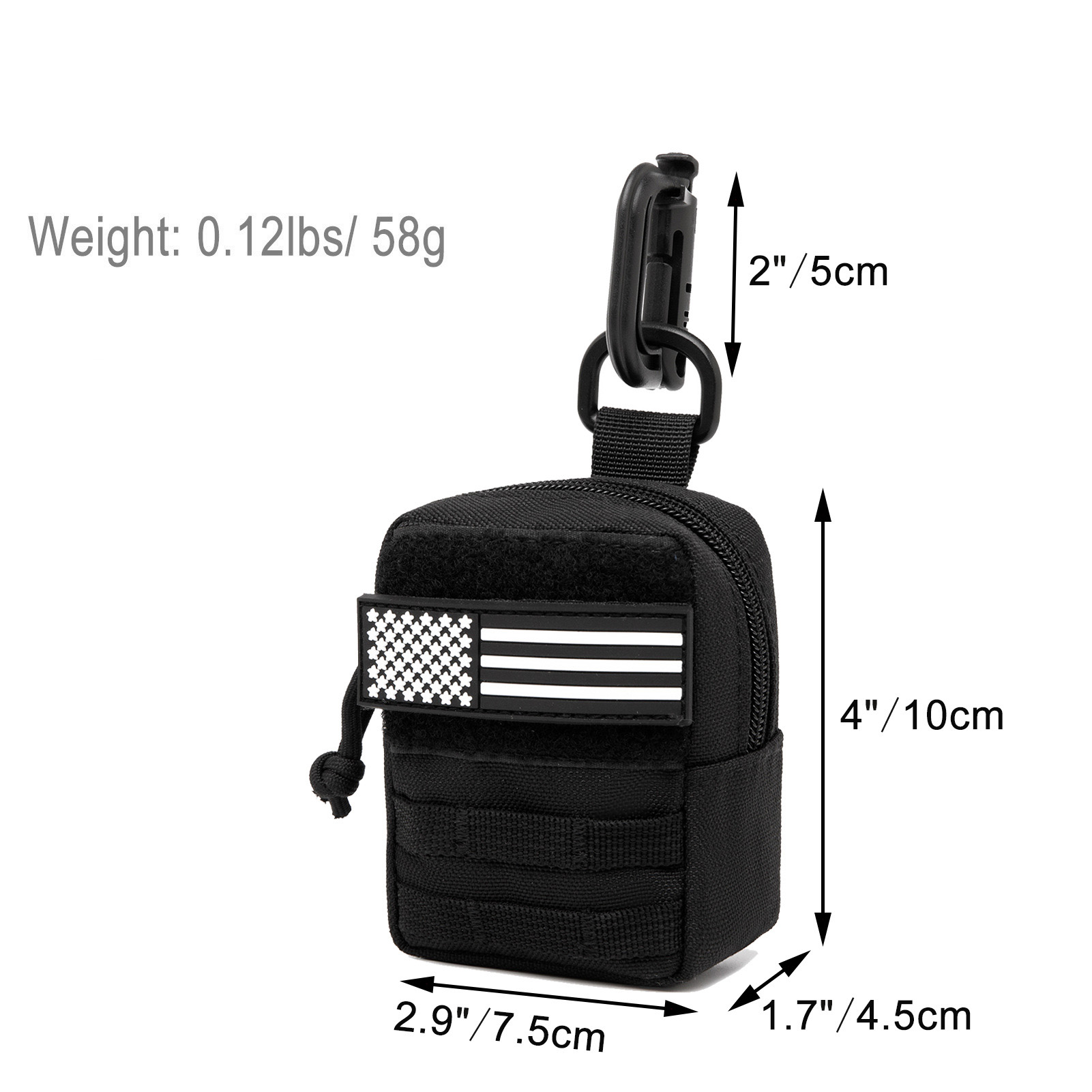 Neue taktische Mini-MOLLE-Tasc – Edc Everyday Carry Bag Bewertung und Preis