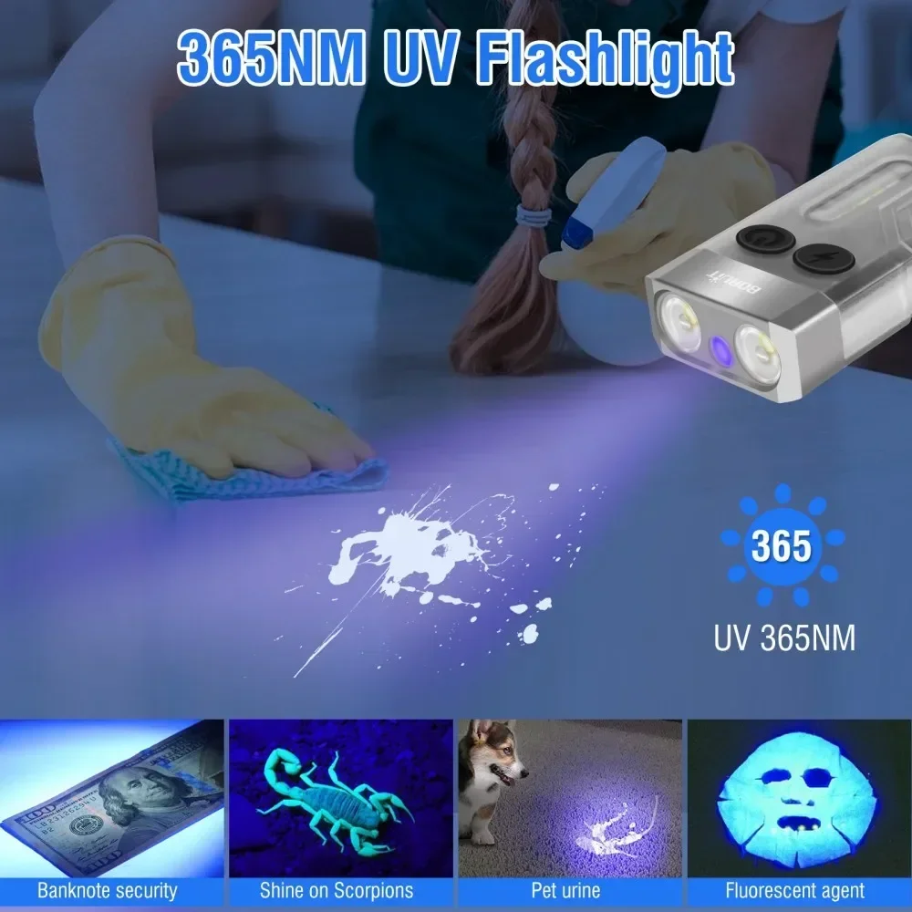 BORUiT V10 Schlüsselanhänger U – Keychain Flashlight Bewertung und Preis