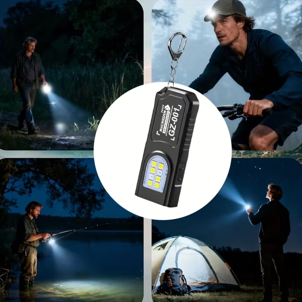 Mini COB LED Schlüsselanhänger – Keychain Flashlight Bewertung und Preis
